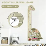 One Elephant -Height Ruler Montessori Dinosaur Wall game - Image 11