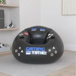 Inflatable Gaming Black Chair - Image 2