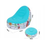 Inflatable Lounge Chair - Blue - Image 4