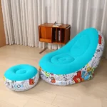Inflatable Lounge Chair - Blue - Image 2