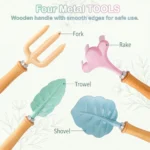 Kids Gardening Set Light Color - Image 5