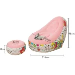 Inflatable Lounge Chair – Pink - Image 3