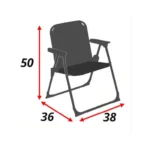 Kids Foldable Beach Chair – Minnie Mouse - Image 3