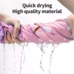 Swimbobo – Kids Swimming Towel – Pink - Image 5