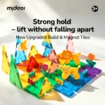 Mideer - 2-in-1 Magnetic Building Set - 48 Pieces - Image 3
