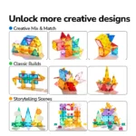 Mideer - 2-in-1 Magnetic Building Set - 48 Pieces - Image 5