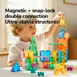 Mideer - 2-in-1 Magnetic Building Set - 48 Pieces - Image 8