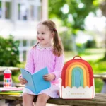 Zoy Zoii – Kid’s School Backpack – Rainbow -Water-Resistant - Image 7