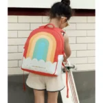 Zoy Zoii – Kid’s School Backpack – Rainbow -Water-Resistant - Image 2