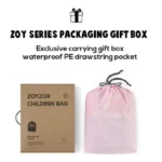 Zoy Zoii - Kid's School Backpack - Pink Cherries -Water-Resistant - Image 6