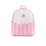 Zoy Zoii - Kid's School Backpack - Pink Cherries -Water-Resistant