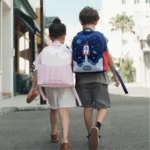 Zoy Zoii - Kid's School Backpack - Pink Cherries -Water-Resistant - Image 12