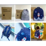 Zoy Zoii – Kid’s School Backpack – Rocket -Water-Resistant - Image 11
