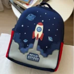 Zoy Zoii – Kid’s School Backpack – Rocket -Water-Resistant - Image 2