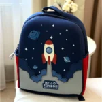 Zoy Zoii – Kid’s School Backpack – Rocket -Water-Resistant - Image 3